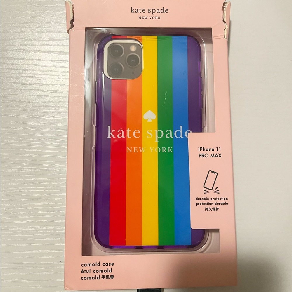 *SOLD* Kate Spade Rainbow Case for iPhone 11 Pro Max